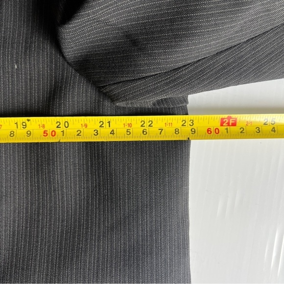 ZARA PINSTRIPE SUIT JACKET LIMITED EDITION BLACK SIZE 42  | 6774/023/800 - Picture 15 of 16